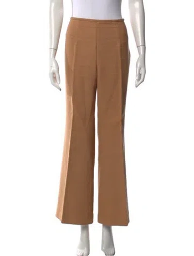 Pre-owned Michael Kors Flared Pants W/ Tags In Brown