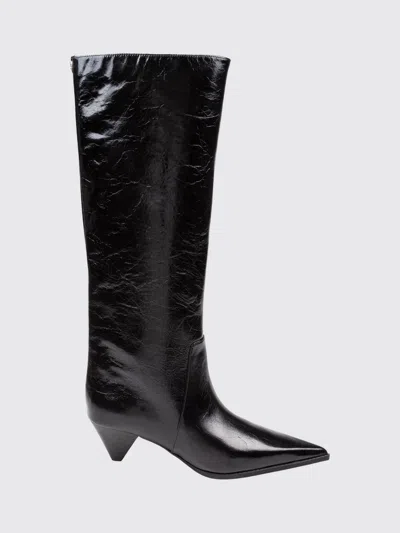 Michael Kors Flat Ankle Boot Woman Colour Black