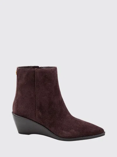 Michael Kors Flat Ankle Boot Woman Colour Brown