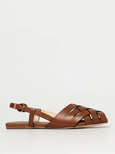 MICHAEL KORS FLAT SANDALS MICHAEL KORS WOMAN COLOR LEATHER,G82668107