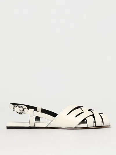 Michael Kors Flat Sandals  Woman Color White