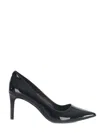 Michael Kors Alina Flex Pumps In Black Patent Leather In Black