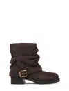 Michael Kors Flat Shoes In Brown