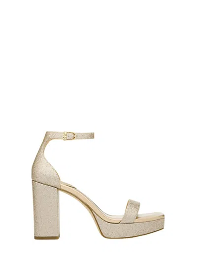 Michael Kors Flat Shoes In Gold