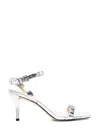 Michael Kors Darrington Sandals In Silver