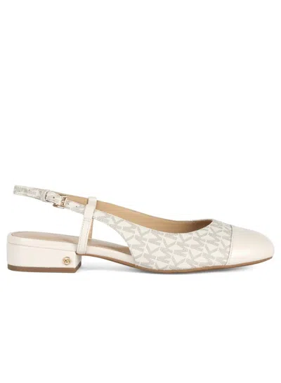 Michael Kors Flats In White
