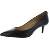 Michael Kors Flex Womens Leather Covered Heel Kitten Heels In Animal Print