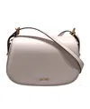 Michael Kors Flip Shoulder Bag In Gray