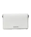 Michael Kors Flip-top Shoulder Bag In White