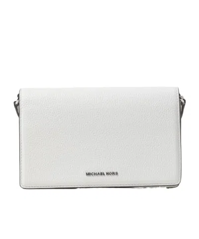 Michael Kors Flip-top Shoulder Bag In White