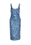 Michael Kors Cornflower Blue Midi Dress