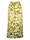 Michael Kors Floral-print Skirt