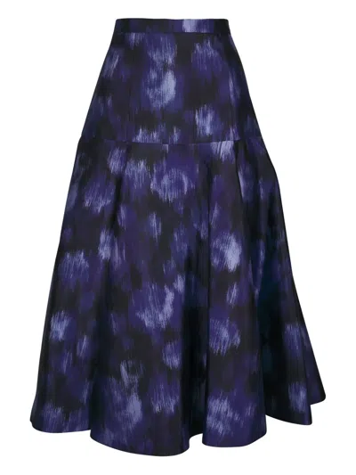 Michael Kors Floral-print Skirt