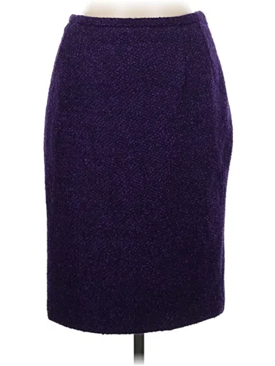 Pre-owned Michael Kors Formal Skirt In Purple