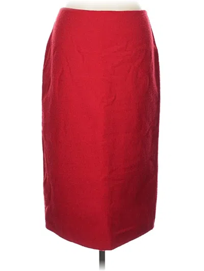 Pre-owned Michael Kors Formal Skirt In Red