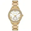 Michael Kors Women's Sage Three-hand Gold-tone Stainless Steel Watch 38mm