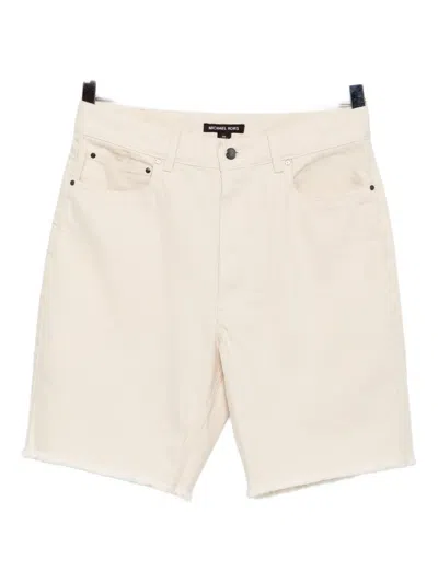 MICHAEL KORS FRAYED DENIM SHORTS