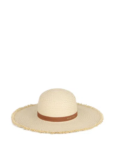 Michael Kors Kids' Fringed Sun Hat In Neutral