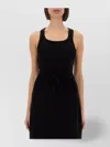 Michael Kors Knit Tank Top With Front Lacing
