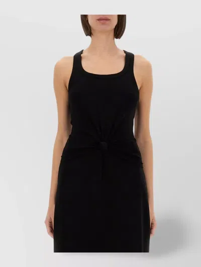 MICHAEL KORS FRONT LACE KNIT TANK TOP