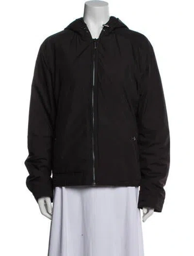 Pre-owned Michael Kors Fur Coat In Black