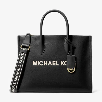 Michael Kors Fur Tote Women's Bag In Black