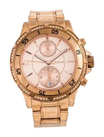 Pre-owned Michael Kors Garrett Watch, 41mm In Multi