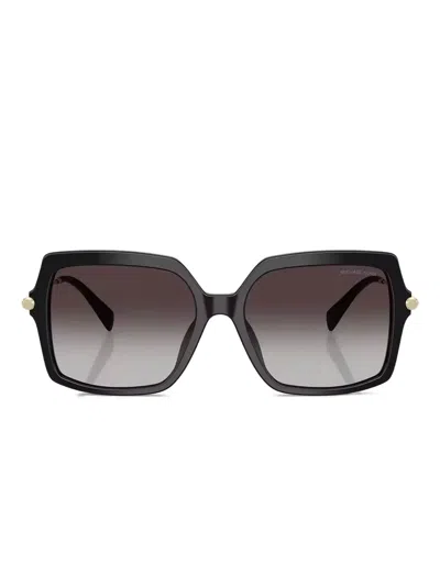 Michael Kors Geometric-frame Sunglasses In Black