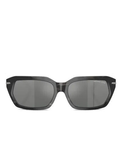 Michael Kors Geometric-frame Sunglasses In Black