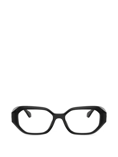 Michael Kors Geometric-frame Glasses In Black