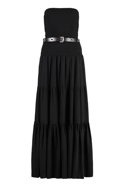 Michael Kors Georgette Dress In Black