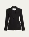 Michael Kors Georgina One-button Wool Blazer