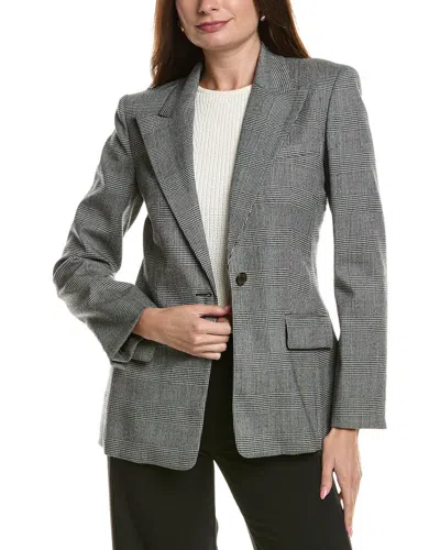 Michael Kors Georgina Wool & Silk-blend Blazer