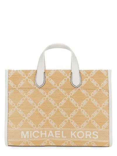 Michael Kors Gigi Large Tote Bag In Sand