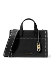 Michael Kors Gigi Small East West Messenger In Black