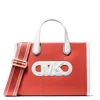 Michael Kors Small Gigi Tote Bag In Pink/red
