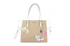 Michael Kors Gilly Large Travel Miami Print Signature Pvc Tote Handbag Women's Purse