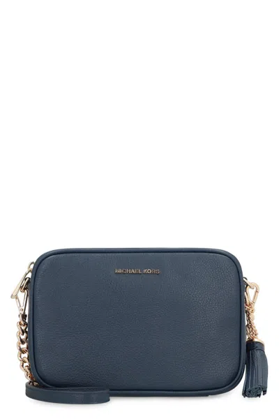 Michael Kors Medium. Jet Set Crossbody Bag In Blau