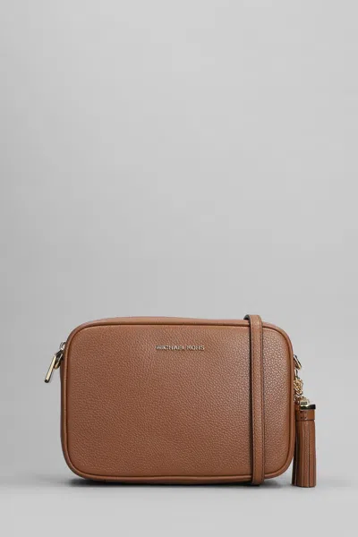 Michael Kors Ginny Shoulder Bag In Leather Color Leather