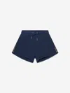 Michael Kors Logo-lettering Cotton Shorts In Blue