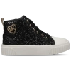 Michael Kors Girls  Skate Split 3 Glitter In Black/glitter