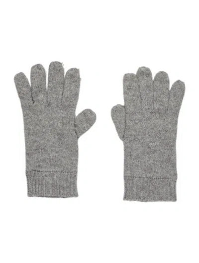 Pre-owned Michael Kors Glove & Arm Warmer Set In Grey