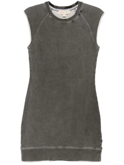 Michael Kors Gmt Wash Rgln Dress In Grey