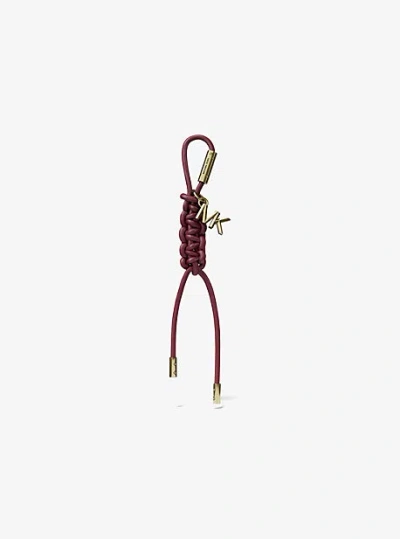 Michael Kors Gold-tone And Braided Cord Bag Charm