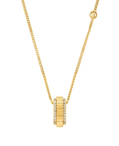 Michael Kors Gold-tone Lexington Necklace In Red