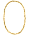Michael Kors Gold-tone Or Silver-tone Astor Link Chain Necklace In Gold