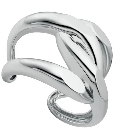 Michael Kors Gold-tone Or Silver-tone Statement Curb Link Cuff Bracelet