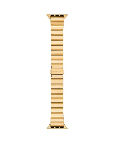 Michael Kors Gold-tone Stainless Steel Band For Apple Watch, 38-45mm