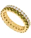 Michael Kors Gold-tone Tennis Sized Ring In Gold