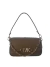 Michael Kors Golden Logo Bag In Marrón